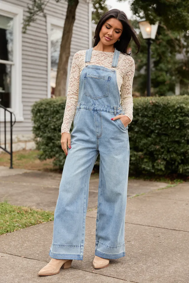 Nicole Medium Wash Overalls sold by Zulily product image thumbnail 2