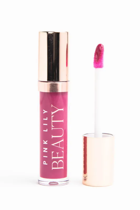 Pink Lily Beauty Blooming Gloss Tinted Lip Oil - Polished Plum made by Pink Lily
