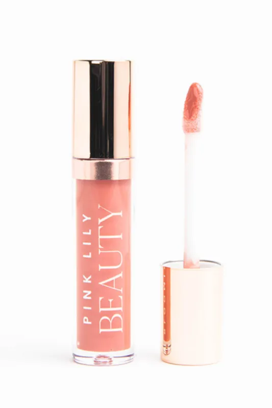 Pink Lily Beauty Blooming Gloss Tinted Lip Oil - Rose Glow made by Pink Lily