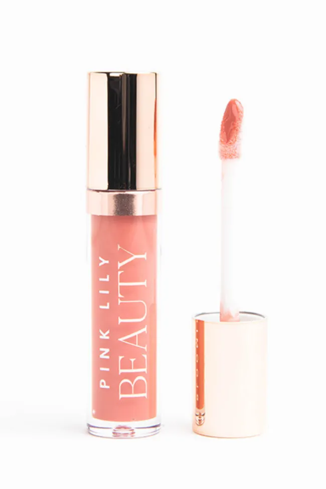 Pink Lily Beauty Blooming Gloss Tinted Lip Oil - Rose Glow sold by Zulily