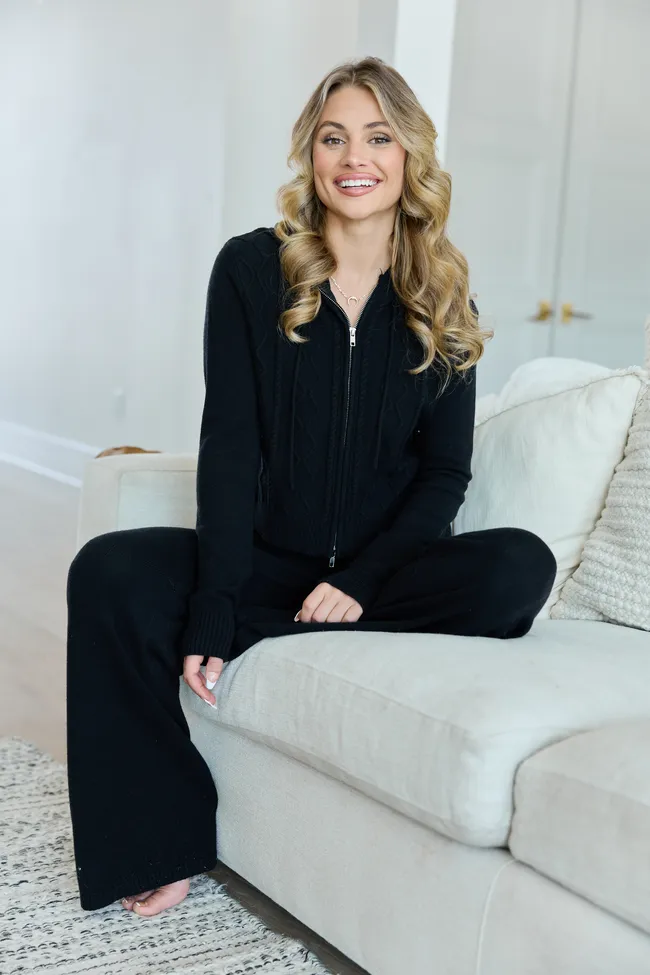 Reba Black Lounge Pants sold by Zulily product image thumbnail 2