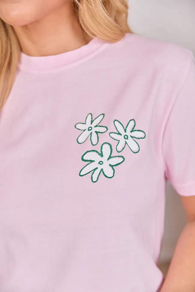 Good Things Happen Light Pink Graphic Tee sold by Zulily product image thumbnail 5