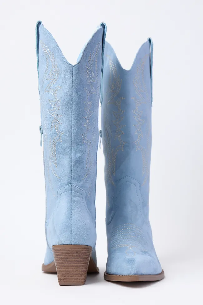 Jubilee Blue Cowboy Boots sold by Zulily product image thumbnail 4