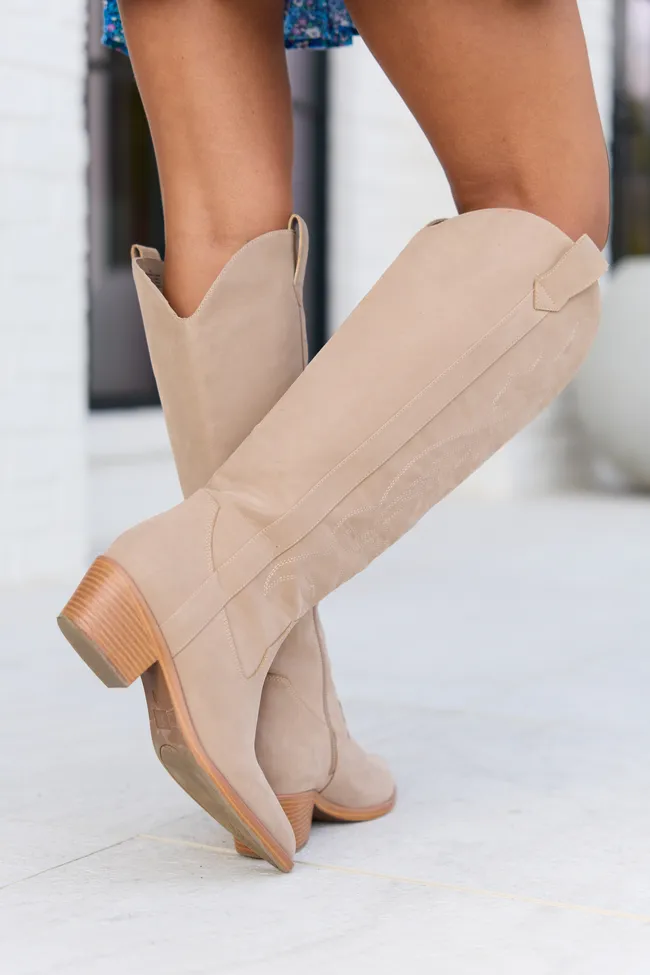 Shania Tan Tall Cowboy Boots sold by Zulily product image thumbnail 5