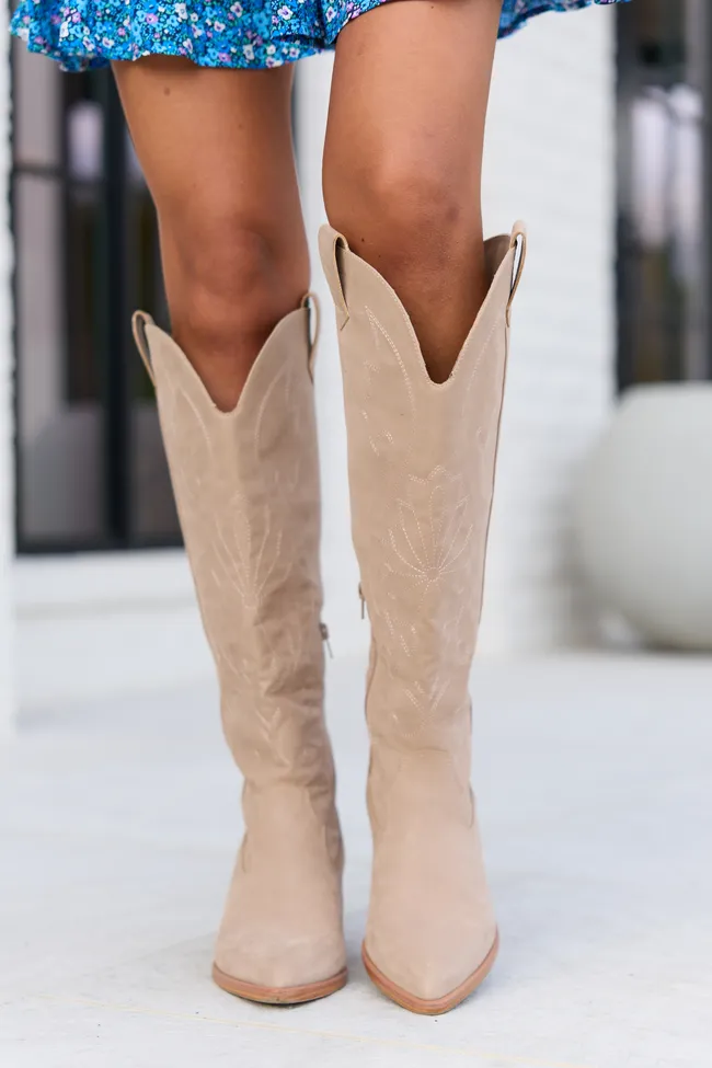 Shania Tan Tall Cowboy Boots sold by Zulily product image thumbnail 2