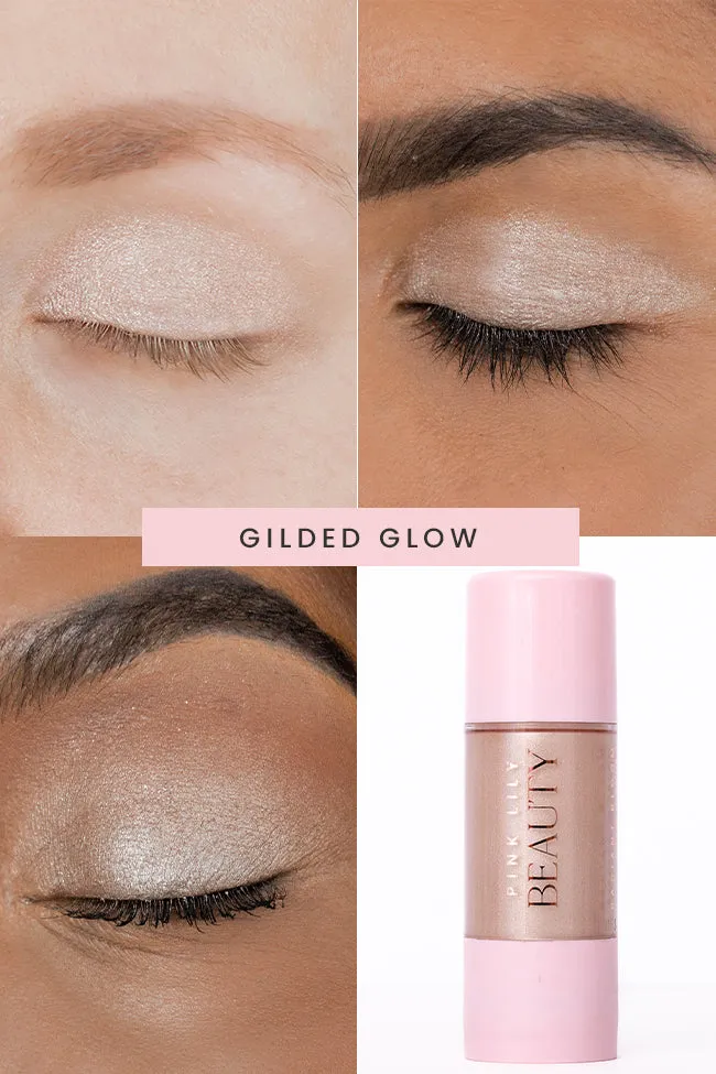 Pink Lily Beauty Radiant Bloom Eyeshadow Drops - Gilded Glow sold by Zulily product image thumbnail 3