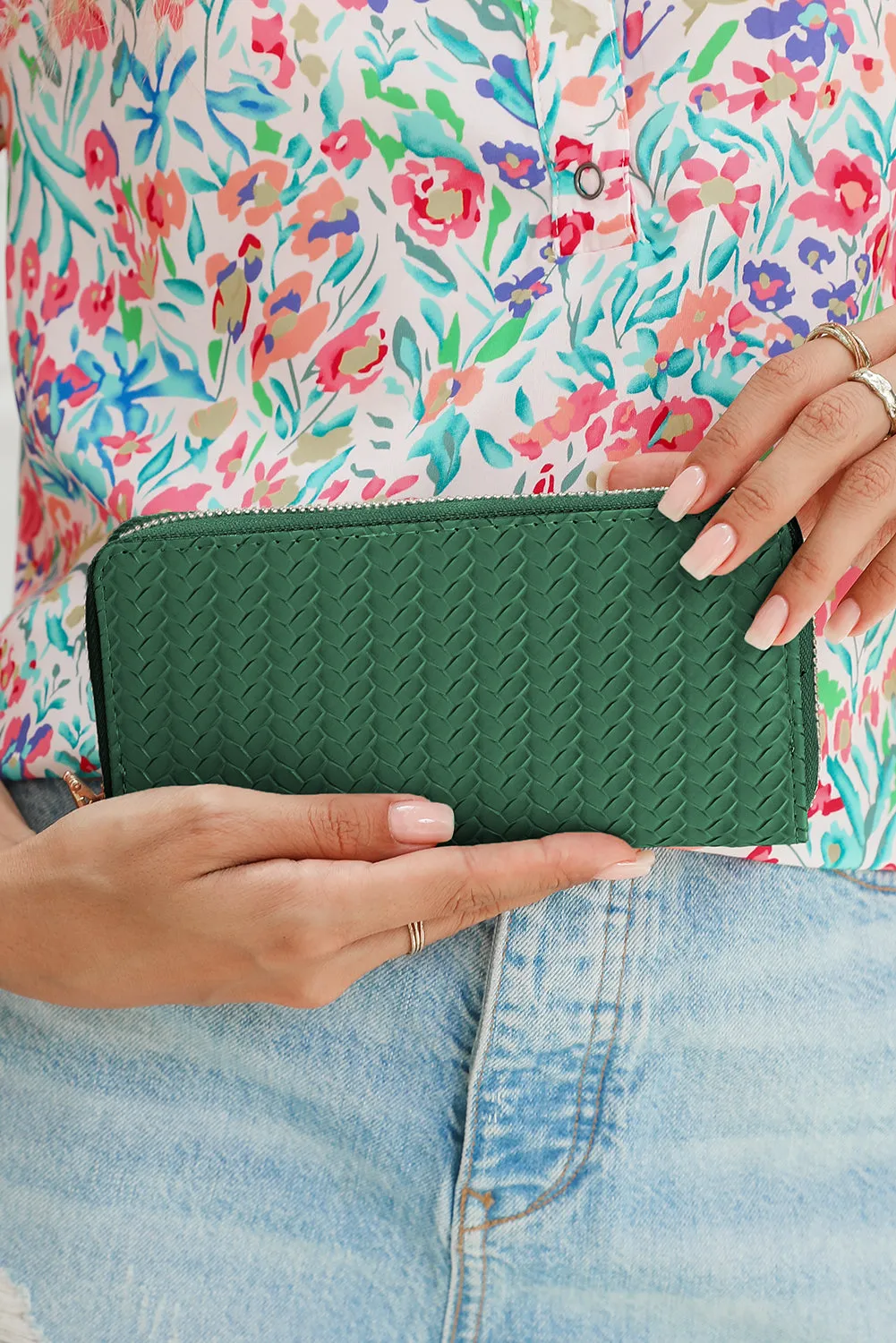 Threaded Pear Finley Zip around Long Wallet sold by Zulily product image thumbnail 2