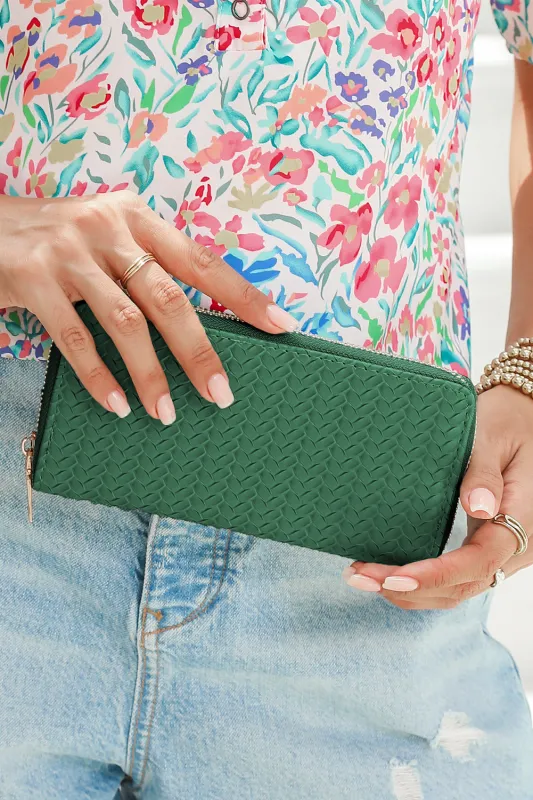 Threaded Pear Finley Zip around Long Wallet made by Threaded Pear