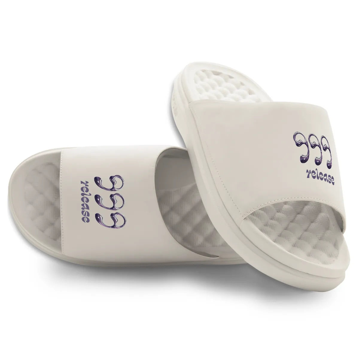 999 Angel Number Motive Slide Sandals sold by Zulily product image thumbnail 3