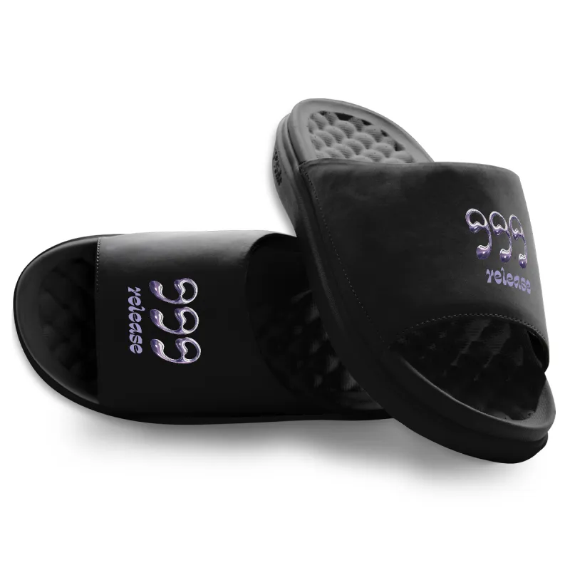 999 Angel Number Motive Slide Sandals made by Zulily