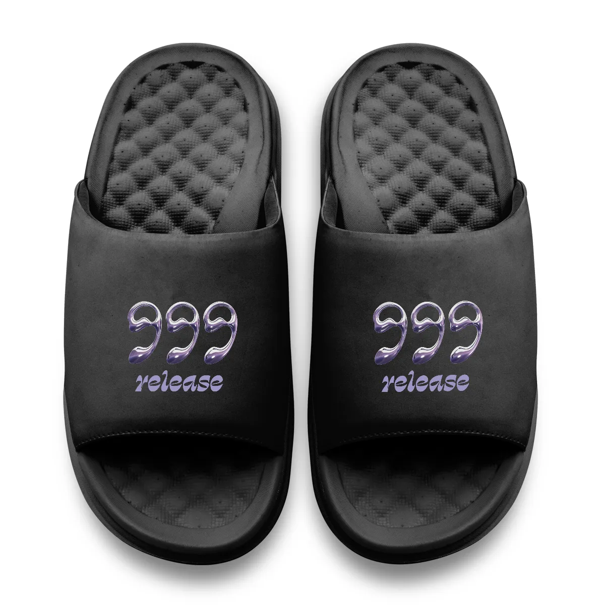 999 Angel Number Motive Slide Sandals sold by Zulily product image thumbnail 2
