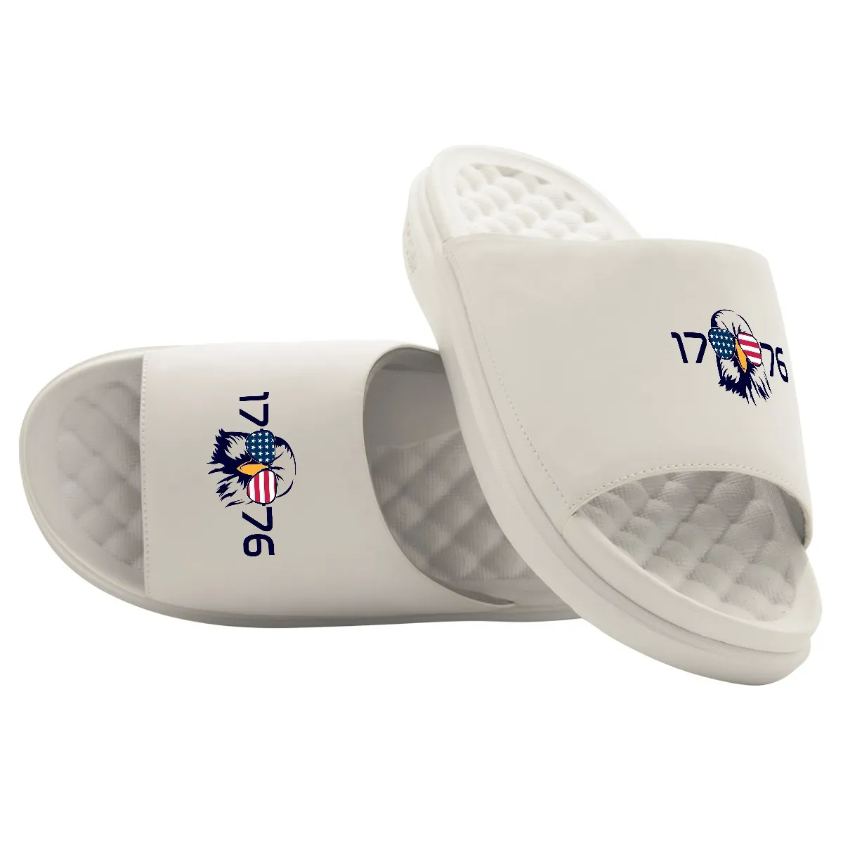 1776 Bald Eagle Motive Slide Sandals sold by Zulily product image thumbnail 4