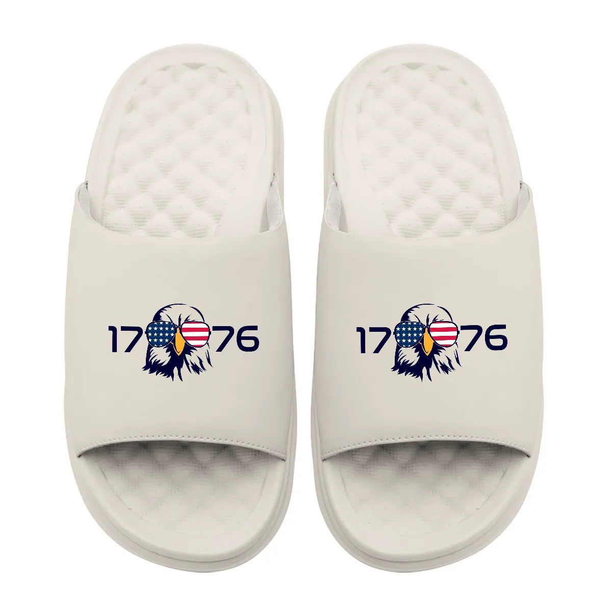 1776 Bald Eagle Motive Slide Sandals sold by Zulily product image thumbnail 5