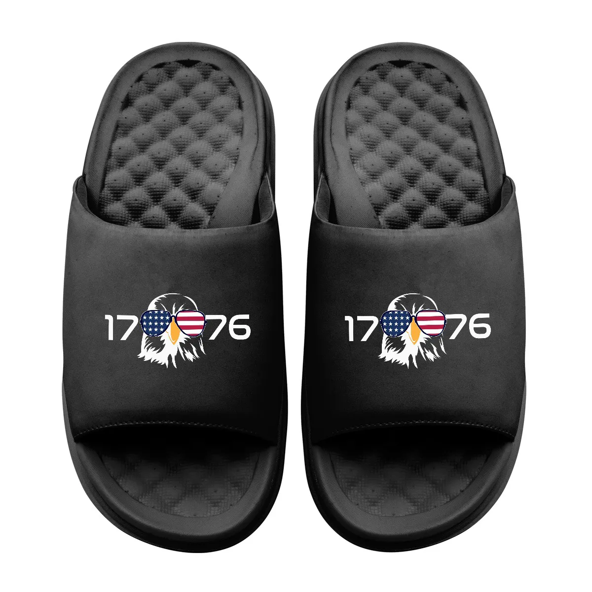 1776 Bald Eagle Motive Slide Sandals sold by Zulily product image thumbnail 2