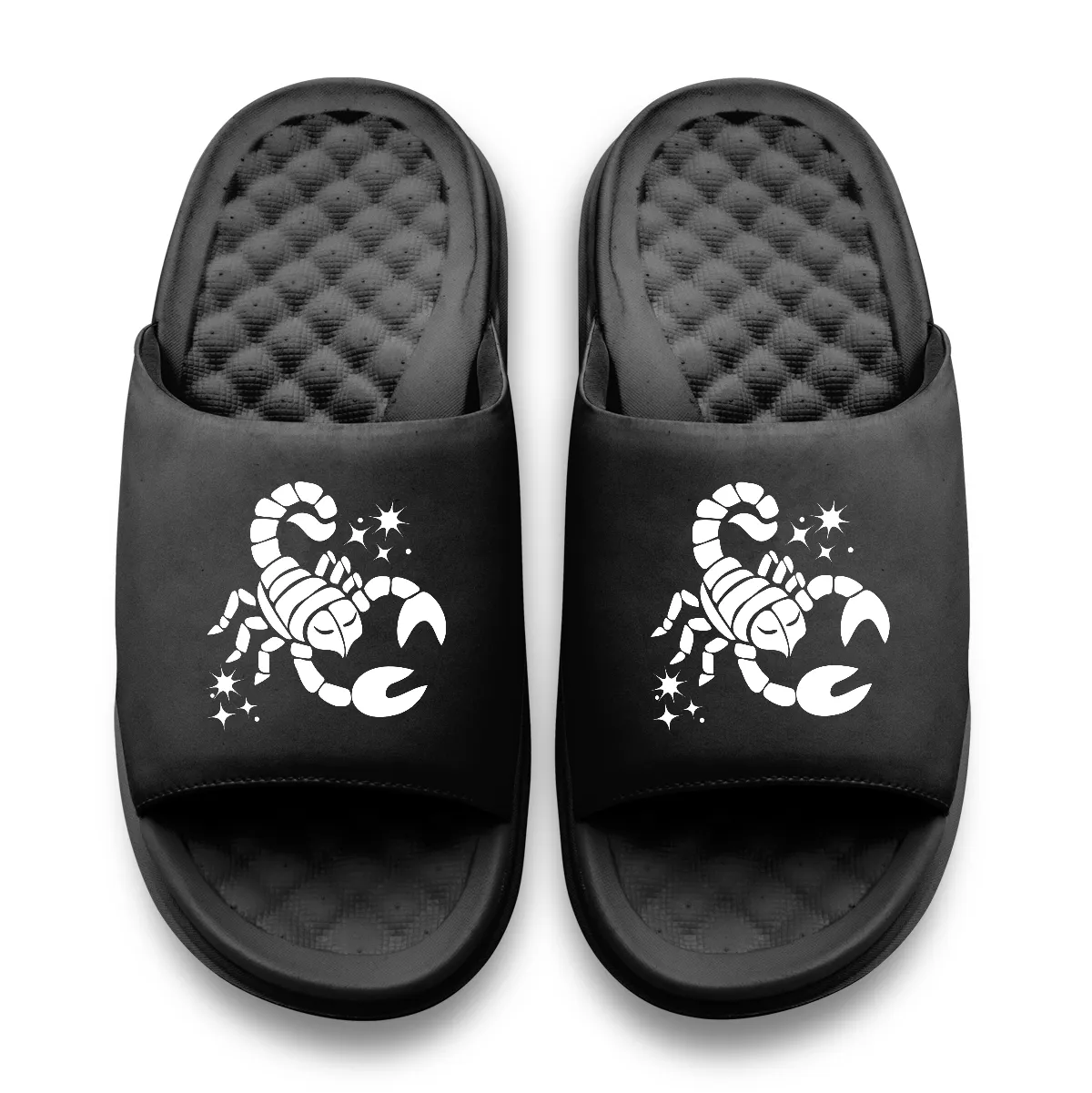 Scorpio Zodiac Symbols Motive Slide Sandals sold by Zulily product image thumbnail 2