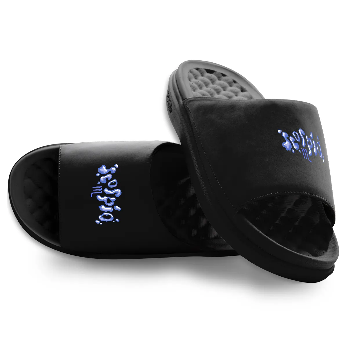 Scorpio Zodiac Elements Motive Slide Sandals sold by Zulily