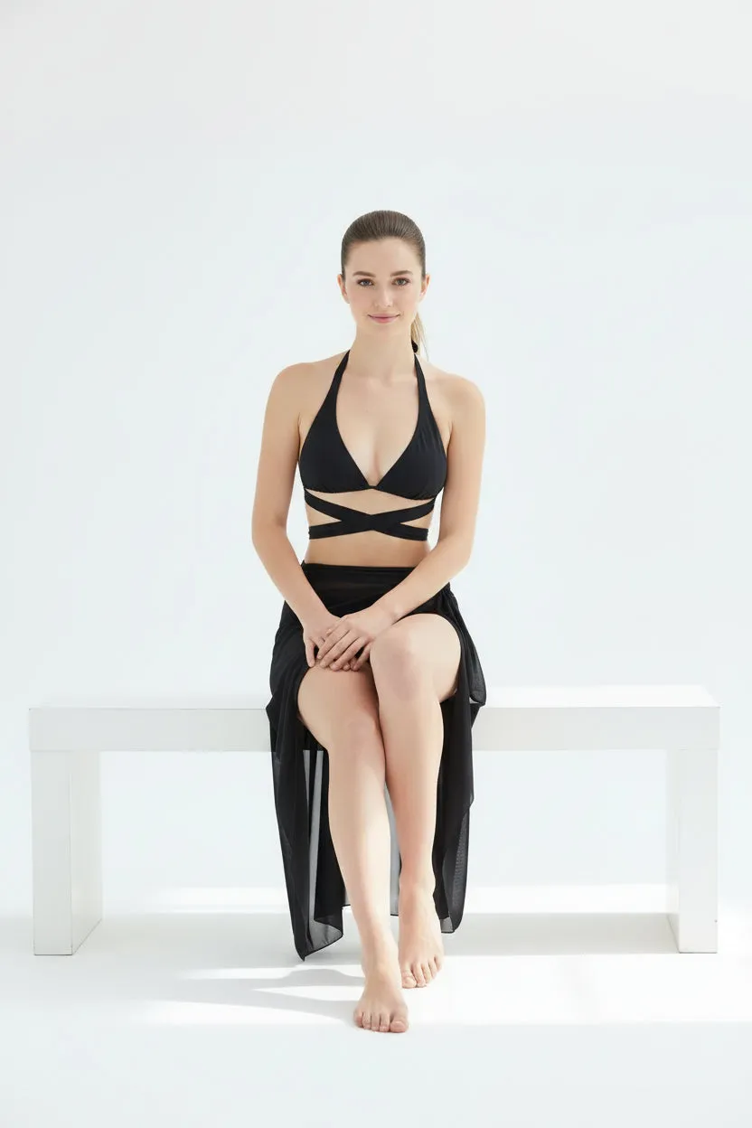 Christian Audigier The Strappy Triangle Cheeky Bikini BM092-218C sold by Zulily product image thumbnail 5
