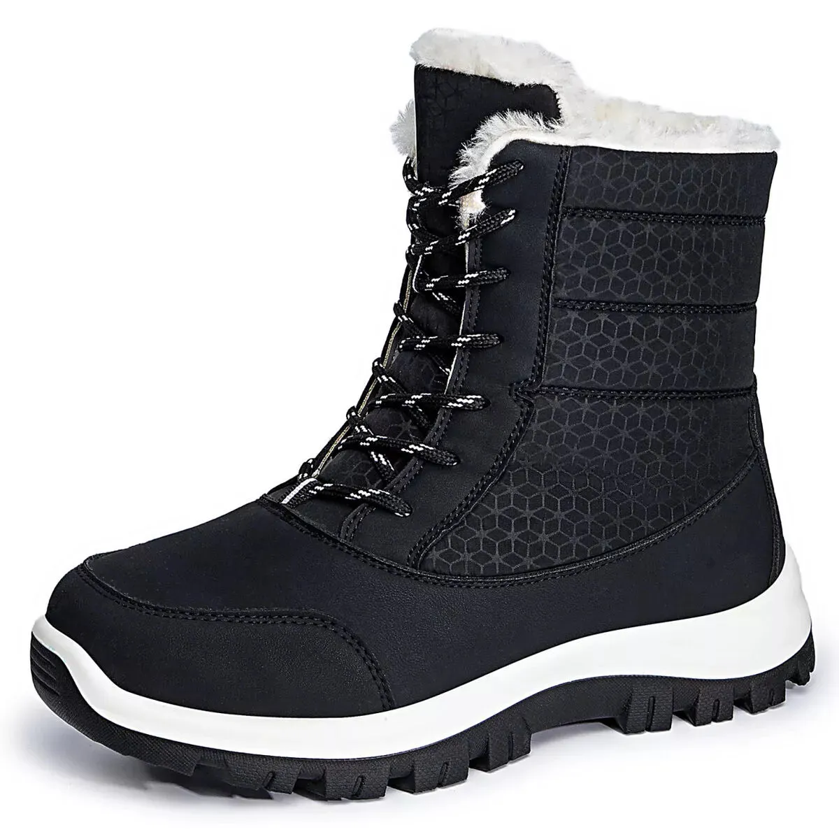 Winter Waterproof Snow Boots with Warm Fur Lining sold by Zulily product image thumbnail 2