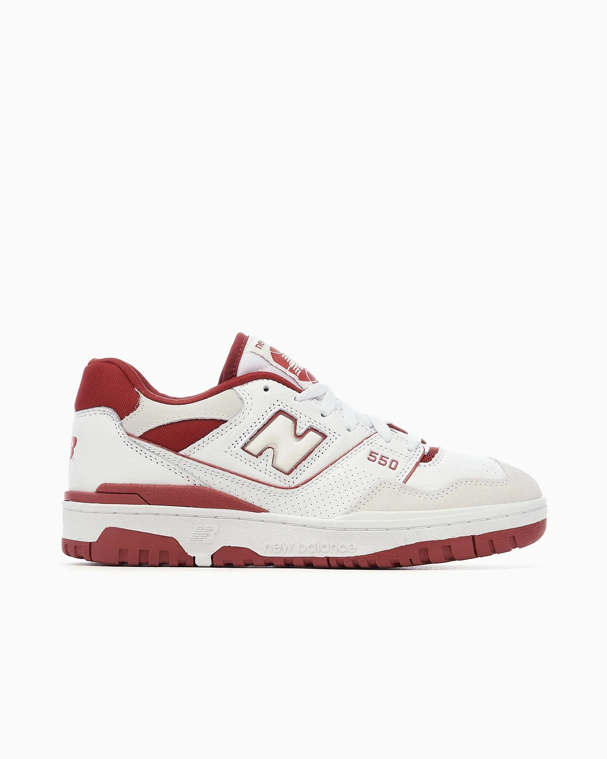New Balance 550 Men Sneaker Terracotta White Red sold by Zulily