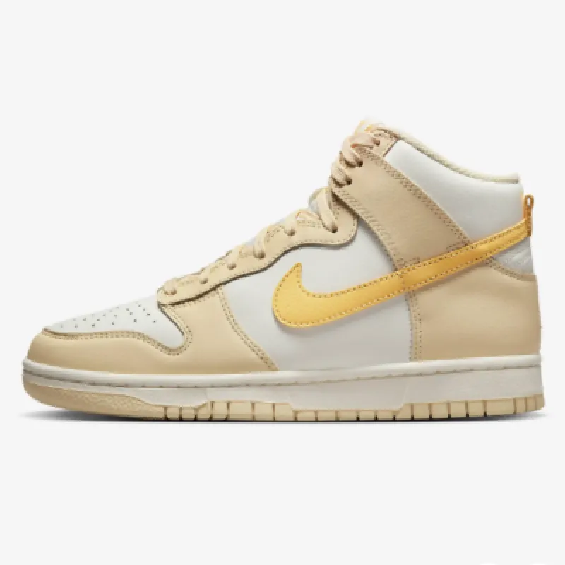 Nike DUNK HIGH Women Sneakers Topaz Gold made by Nike