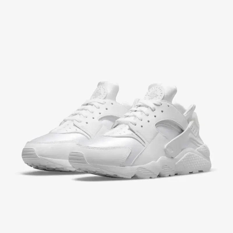 Nike AIR HUARACHE Men Sneaker Triple White made by Nike