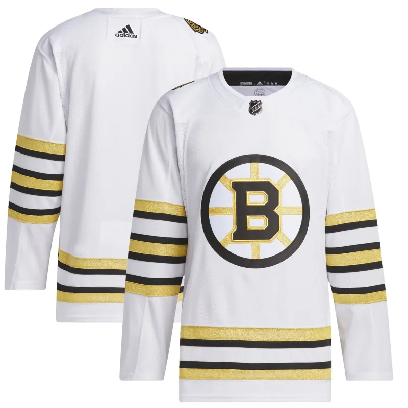 [in2042-ml17] Mens adidas Bruins Lucic 100th Anniversary Primegreen Authentic Jersey made by Adidas