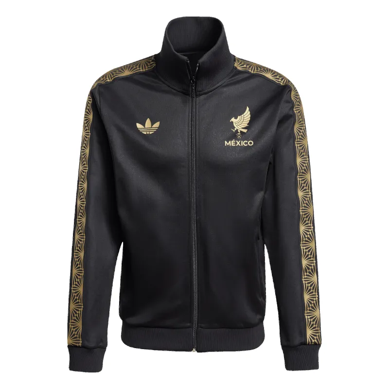 [je5335] Mens adidas Fmf Mexico Jersey Gold Team Jacket made by Adidas