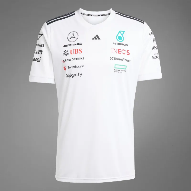 [jx5798] Mens adidas Mercedes - Amg Petronas Formula One Team Driver Jersey made by Adidas