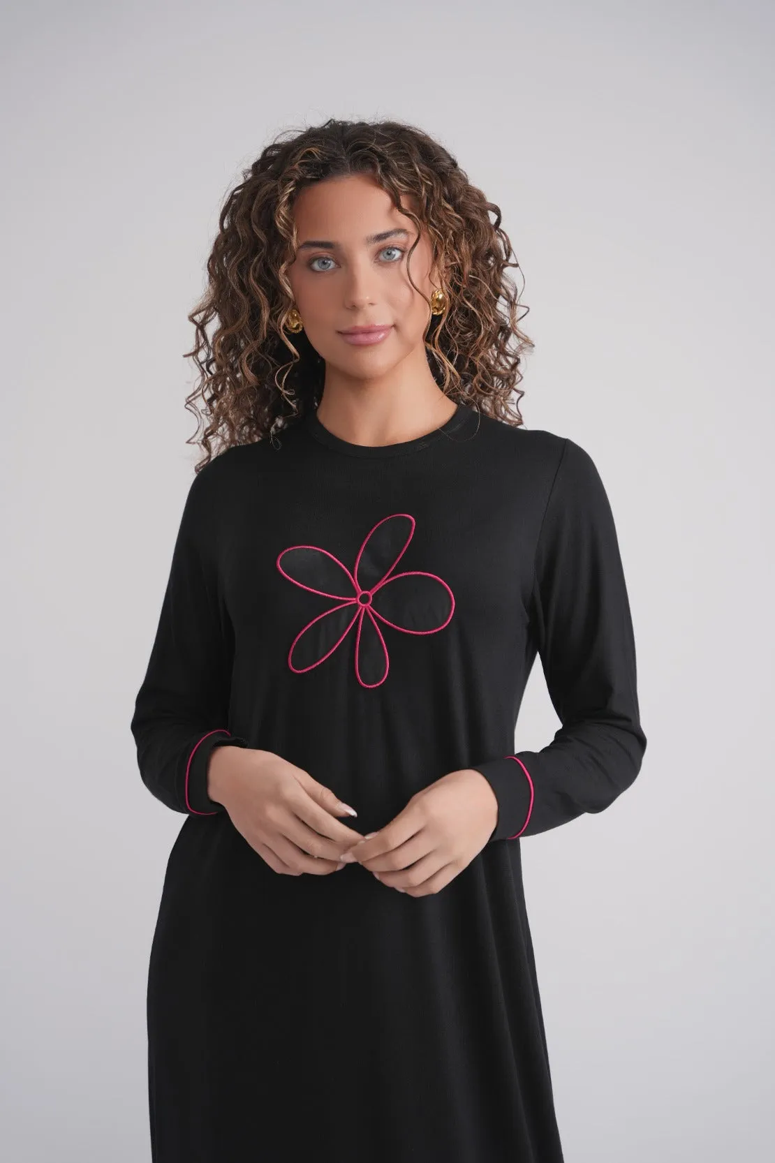 Embroidered Flower Pajamas sold by Zulily