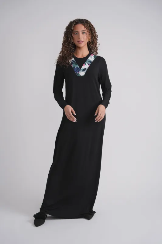 Printed V Nursing Nightgown made by Zulily