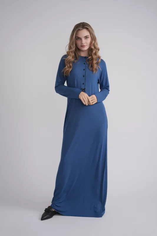 Scalloped Trim Nightgown made by Zulily