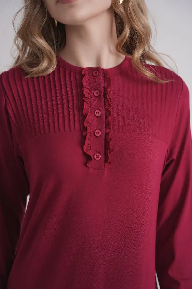 Ruffle Nightgown sold by Zulily product image thumbnail 2