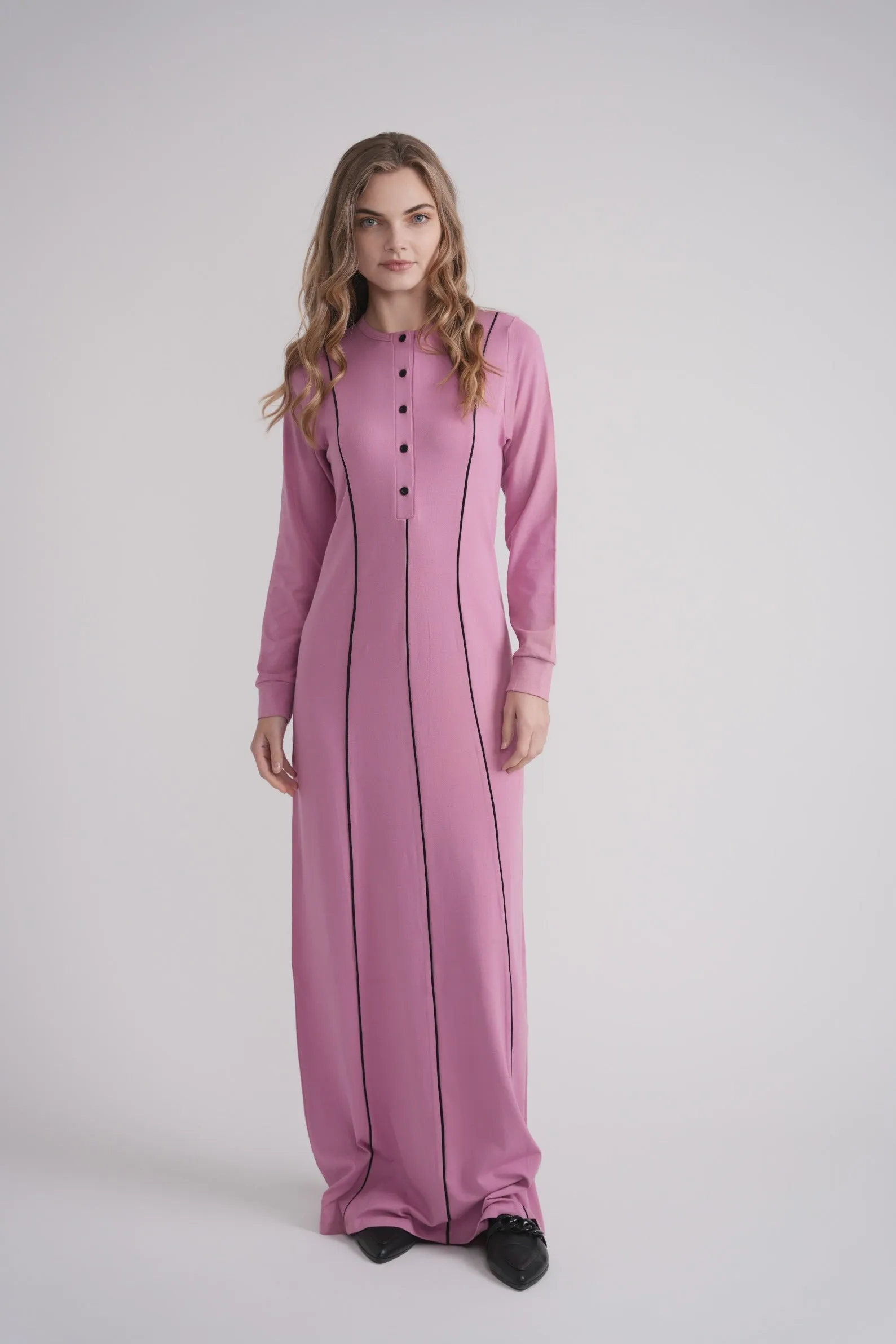 Taping Trim Nightgown sold by Zulily product image thumbnail 4