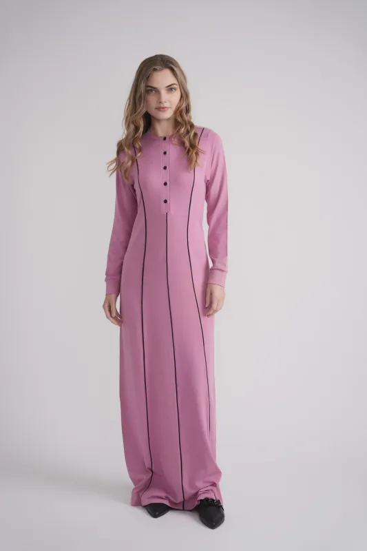 Taping Trim Nightgown made by Zulily