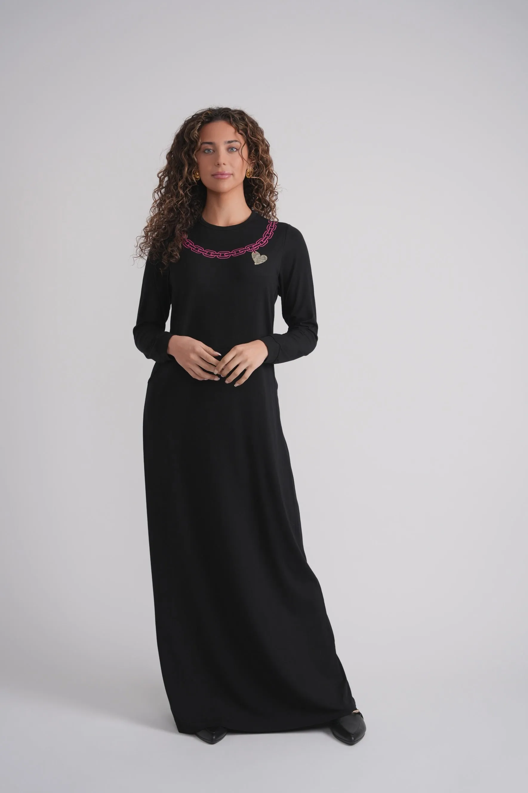 Chain Design Nursing Nightgown sold by Zulily