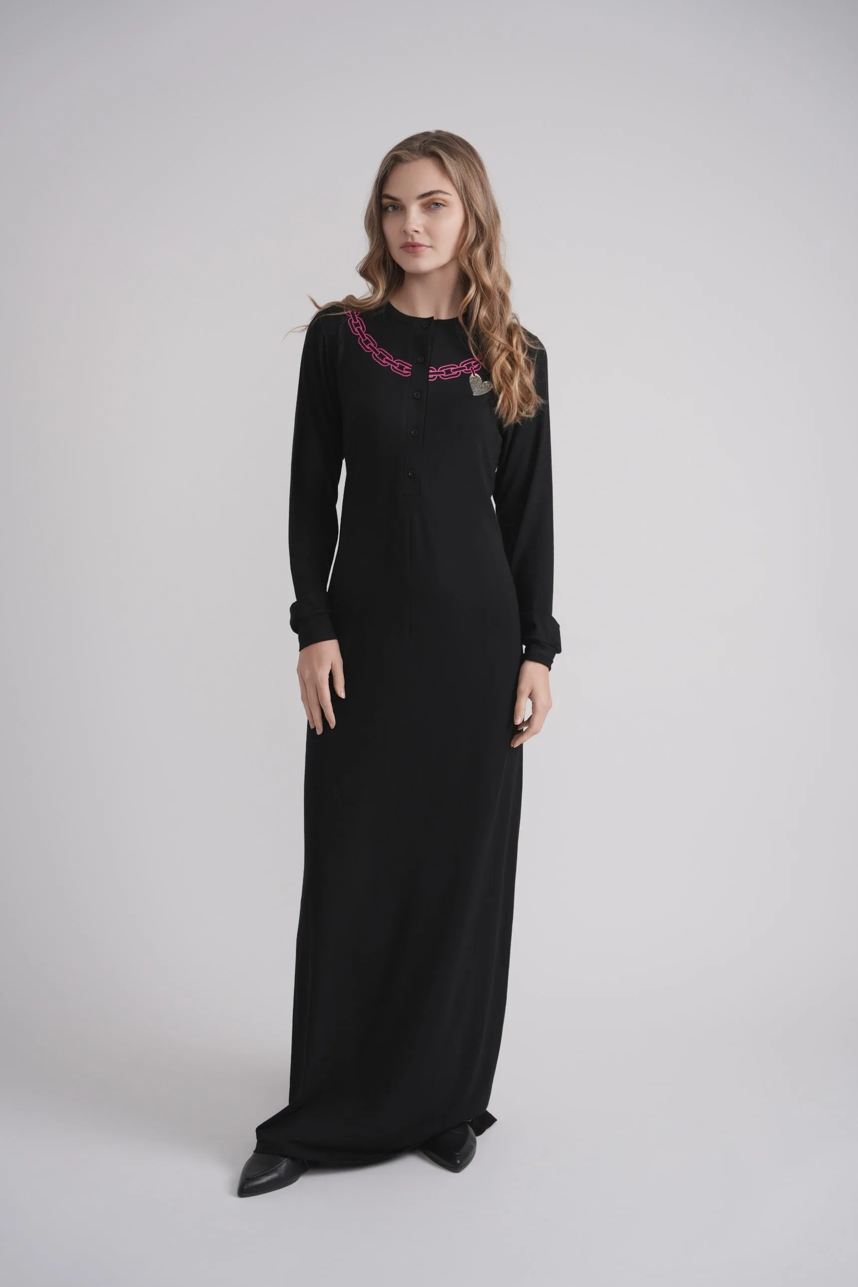 Chain Design Nightgown sold by Zulily product image thumbnail 3