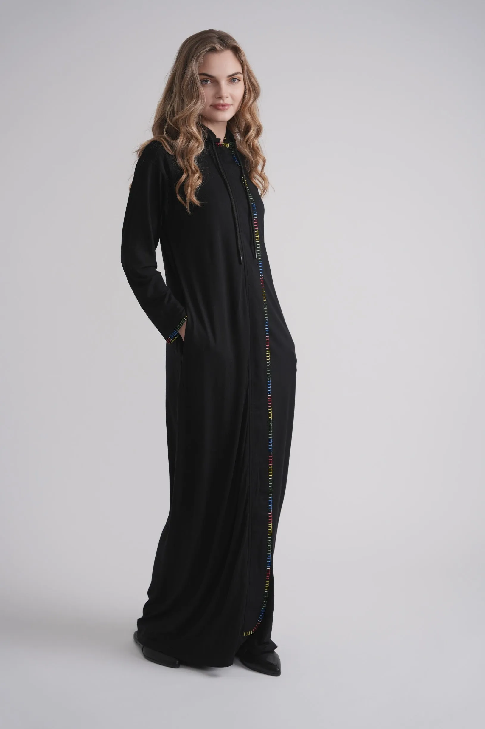 Blanket Stitch Morning Robe sold by Zulily product image thumbnail 2
