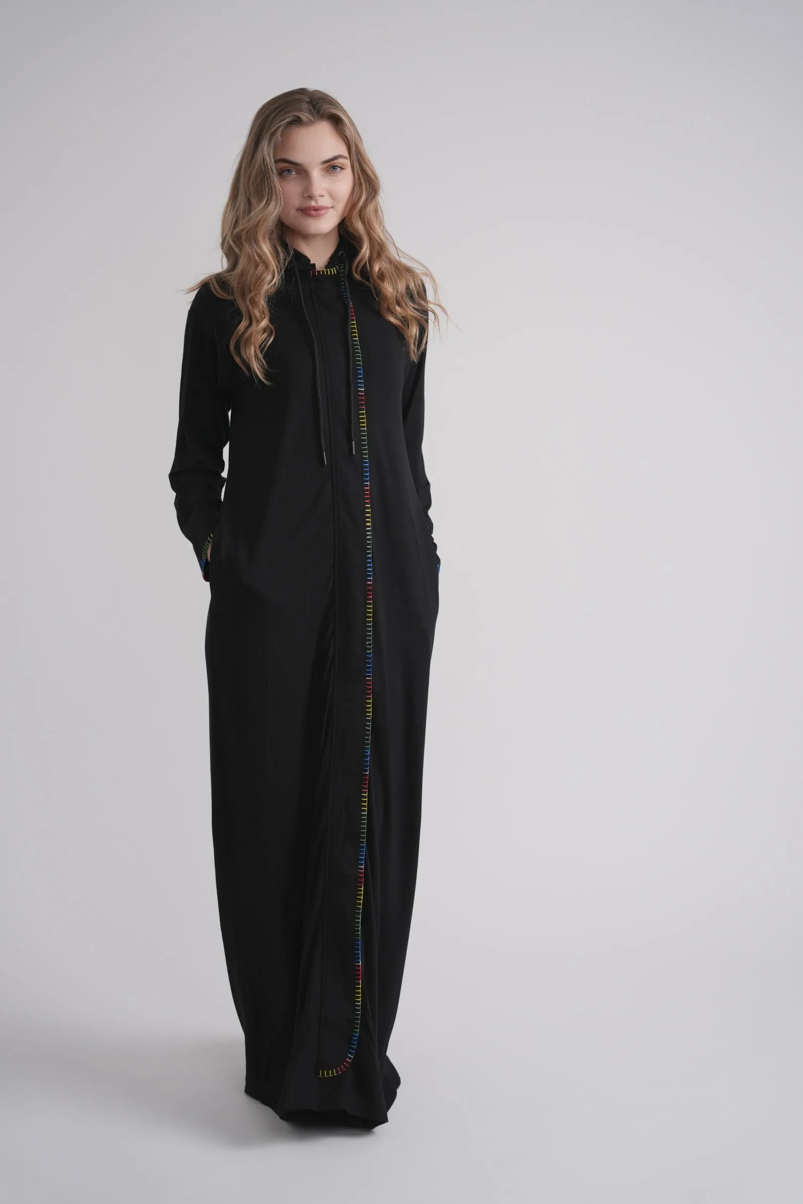 Blanket Stitch Morning Robe sold by Zulily