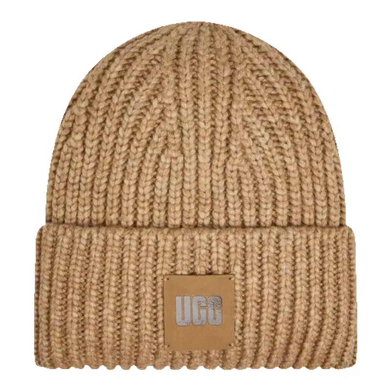 UGG Chunky Rib Beanie Women Beanie Camel made by UGG