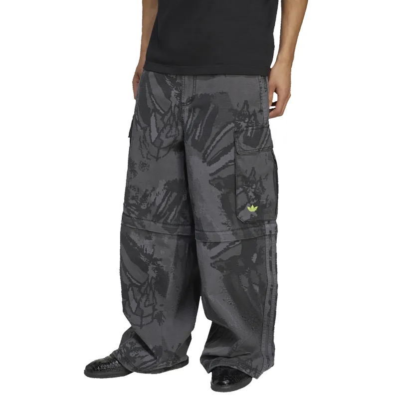 [kd2253] Mens adidas Zip Off Cargo Pants made by Adidas