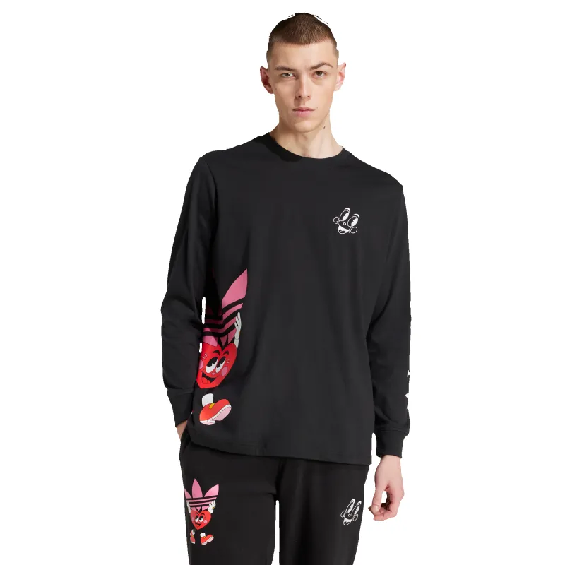 [jp0978] Mens adidas MBN Valentine's Day Long Sleeve T-shirt made by Adidas