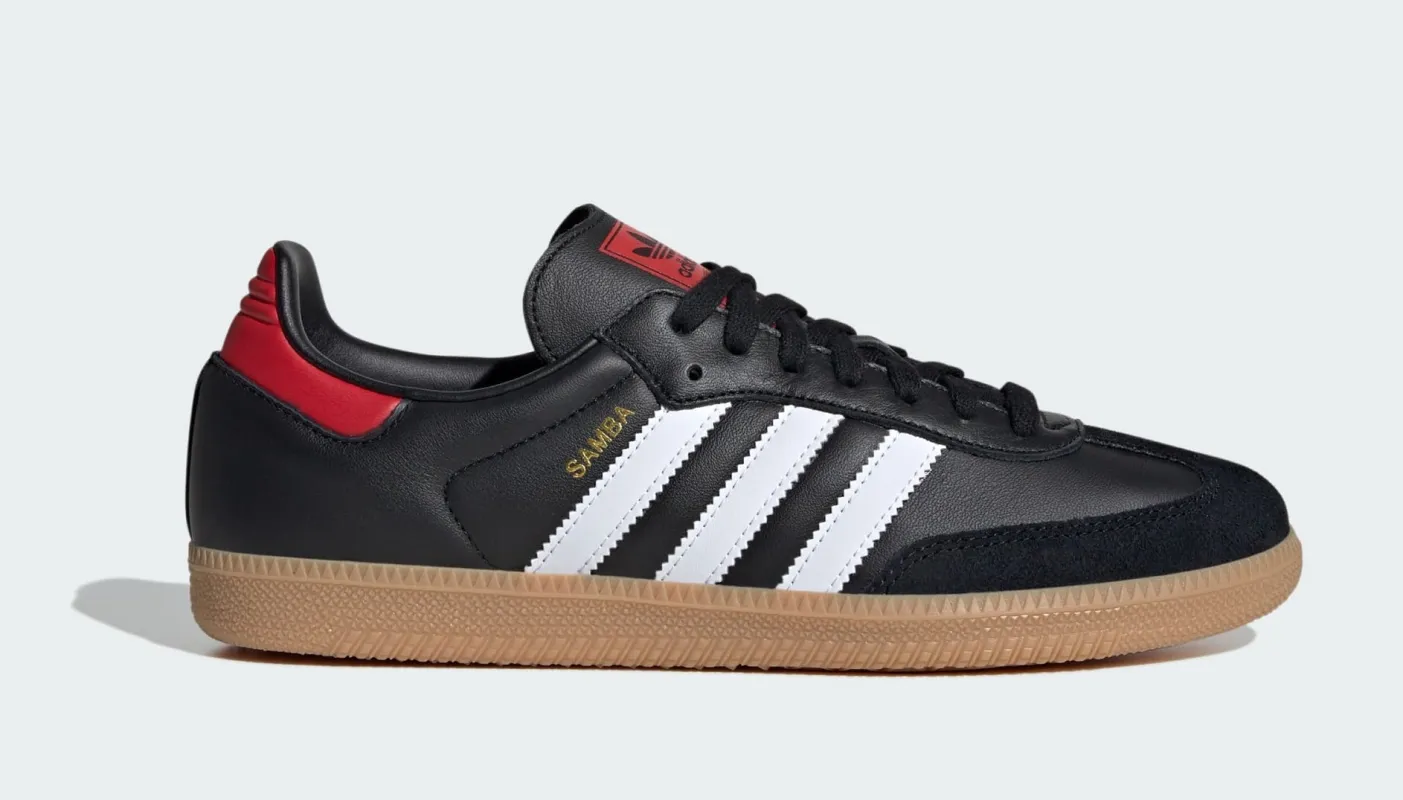 adidas Mens Samba OG - Cblack/Ftwwht/Gum3 made by Adidas