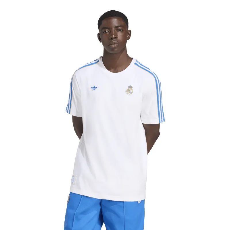 [jn3064] Mens adidas Real Madrid Icon T-shirt made by Adidas