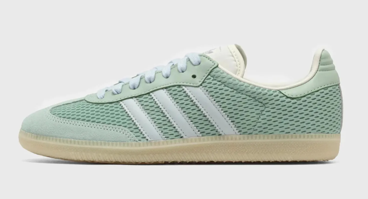 [ji3179] Mens adidas Samba Og 'hazy Green Sky Tint' made by Adidas