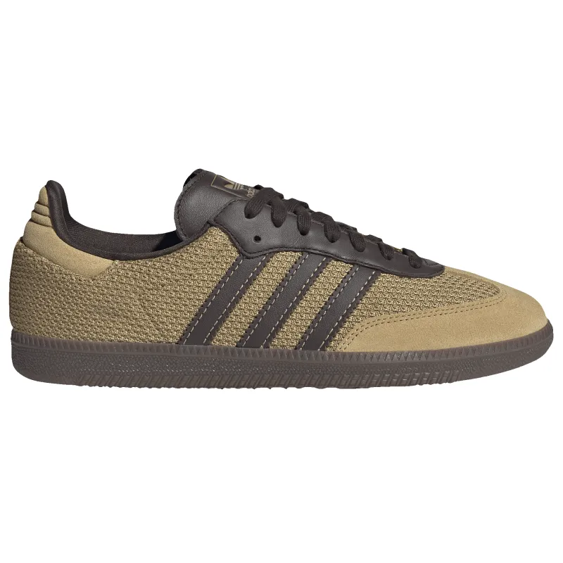 [jr0884] Mens adidas Samba OG 'golden Beige Dark Brown' made by Adidas