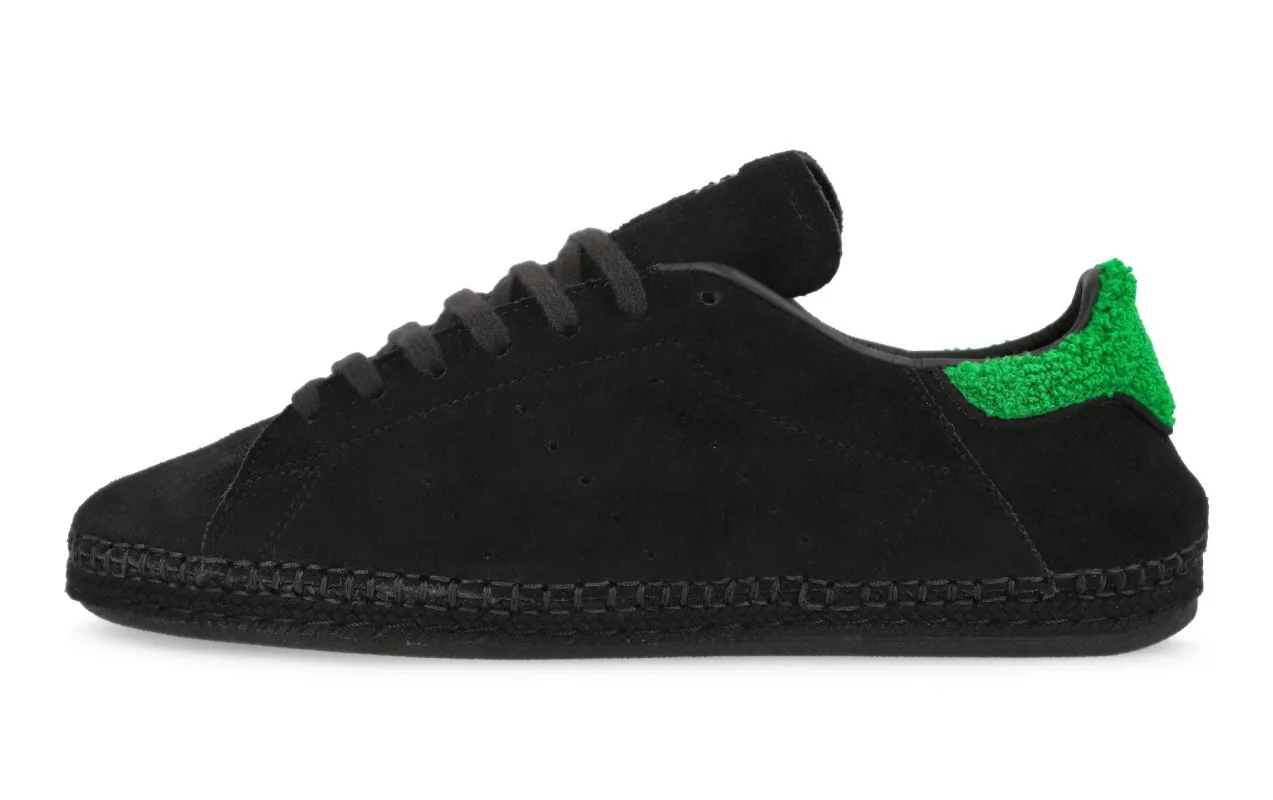 [jq9227] Mens adidas Stan Smith 'clot by Edison Chen Espadrille Black' made by Adidas