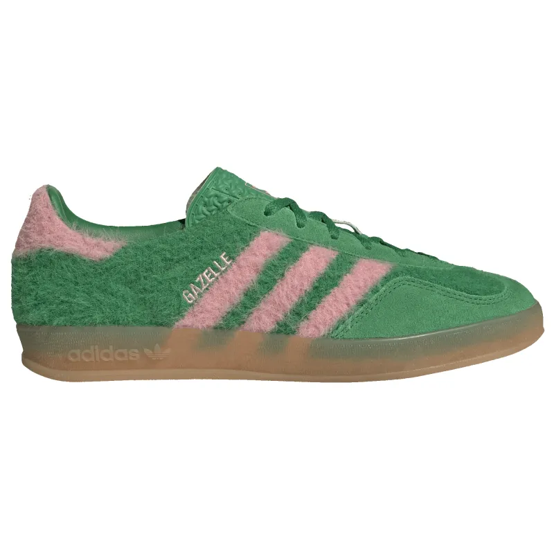 [jp8342] Womens adidas Gazelle Indoor 'green Glow Pink' made by Adidas