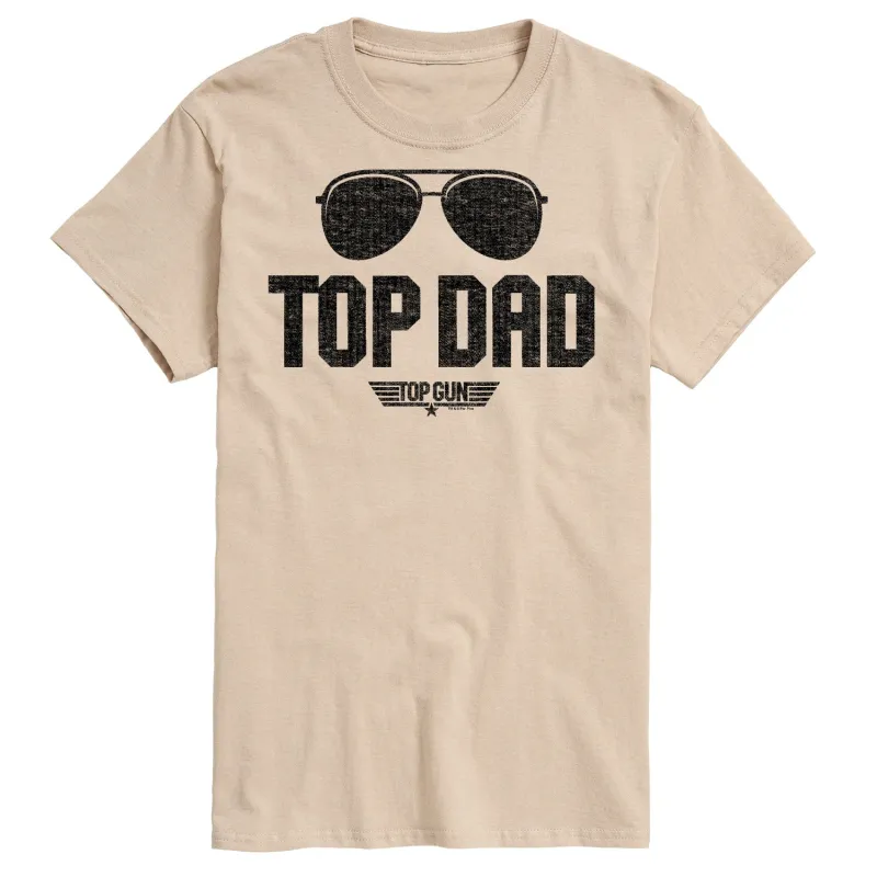 Top Gun - Top Dad - Men's Short Sleeve Graphic T-Shirt made by Zulily