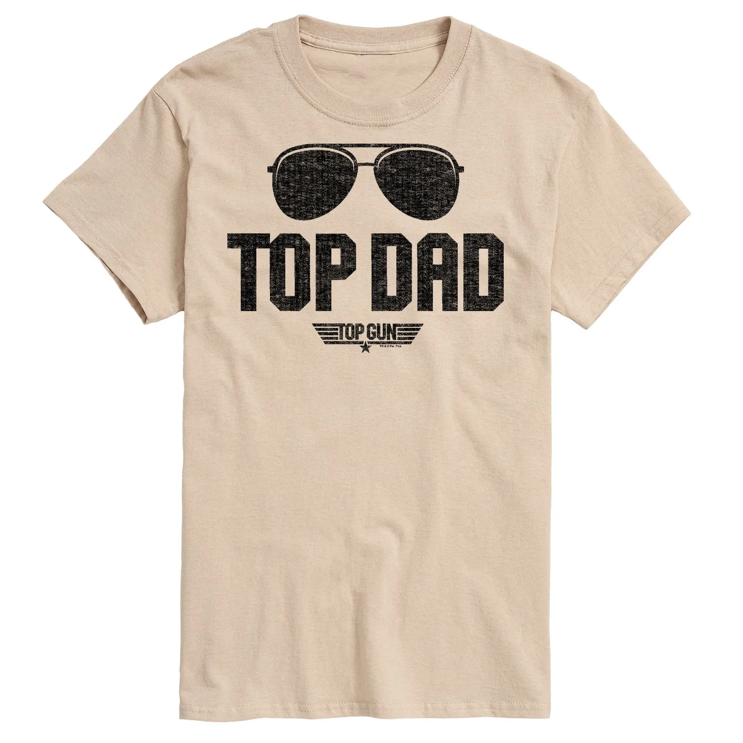 Top Gun - Top Dad - Men's Short Sleeve Graphic T-Shirt sold by Zulily