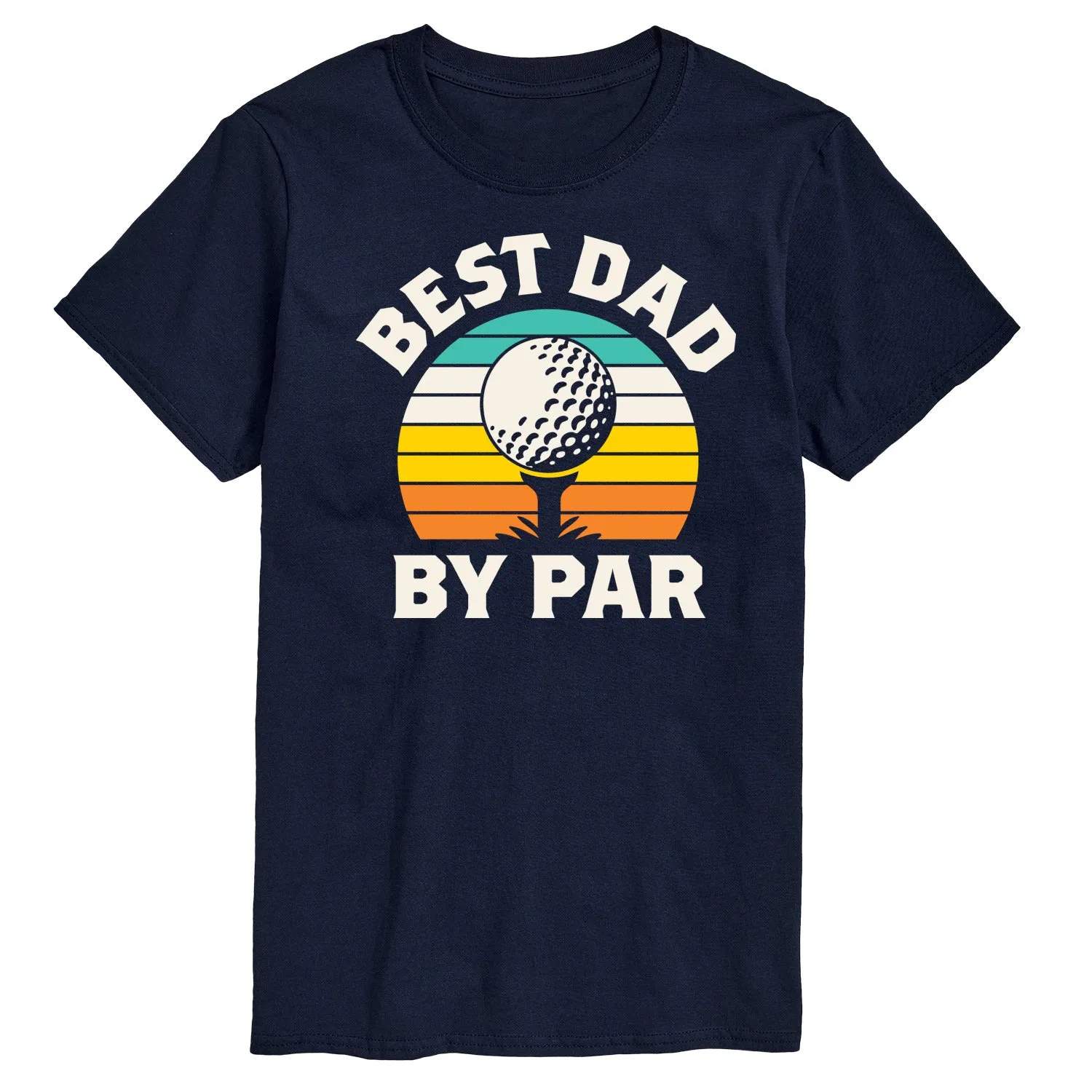 Instant Message - Best Dad By Par - Men's Short Sleeve Graphic T-Shirt sold by Zulily product image thumbnail 2